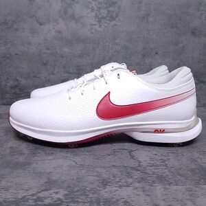 NIKE Air Zoom Victory Tour 3 Golf Shoes Mens Size 12.5 White Red FQ3273-100